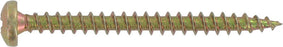 Spanplattenschrauben Panhead 5x70 mm PZD gelb vz.