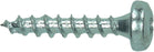 Spanplattenschrauben Panhead FISCHER Power Fast 3x25 mm VG TX10 weiß vz. - 200 ST pro VE