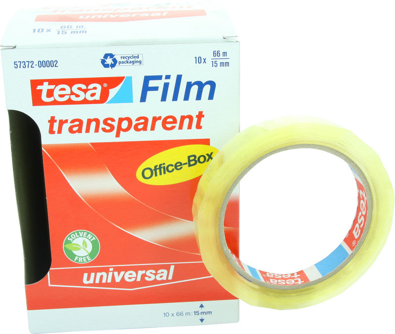Tesa Film 57406 15 mm breit, 66 m lang, (VE = 8 Rollen)