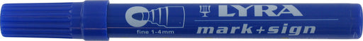 Markierstift Lyra permanent blau