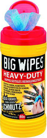 Reinigungstücher BigWipes Heavy Duty 80 Stück