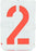 Signier-Zahlen 60 mm, Ziffern 0 - 9, DIN 1451